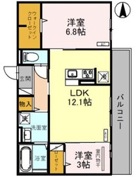 Vier Casa Cの物件間取画像